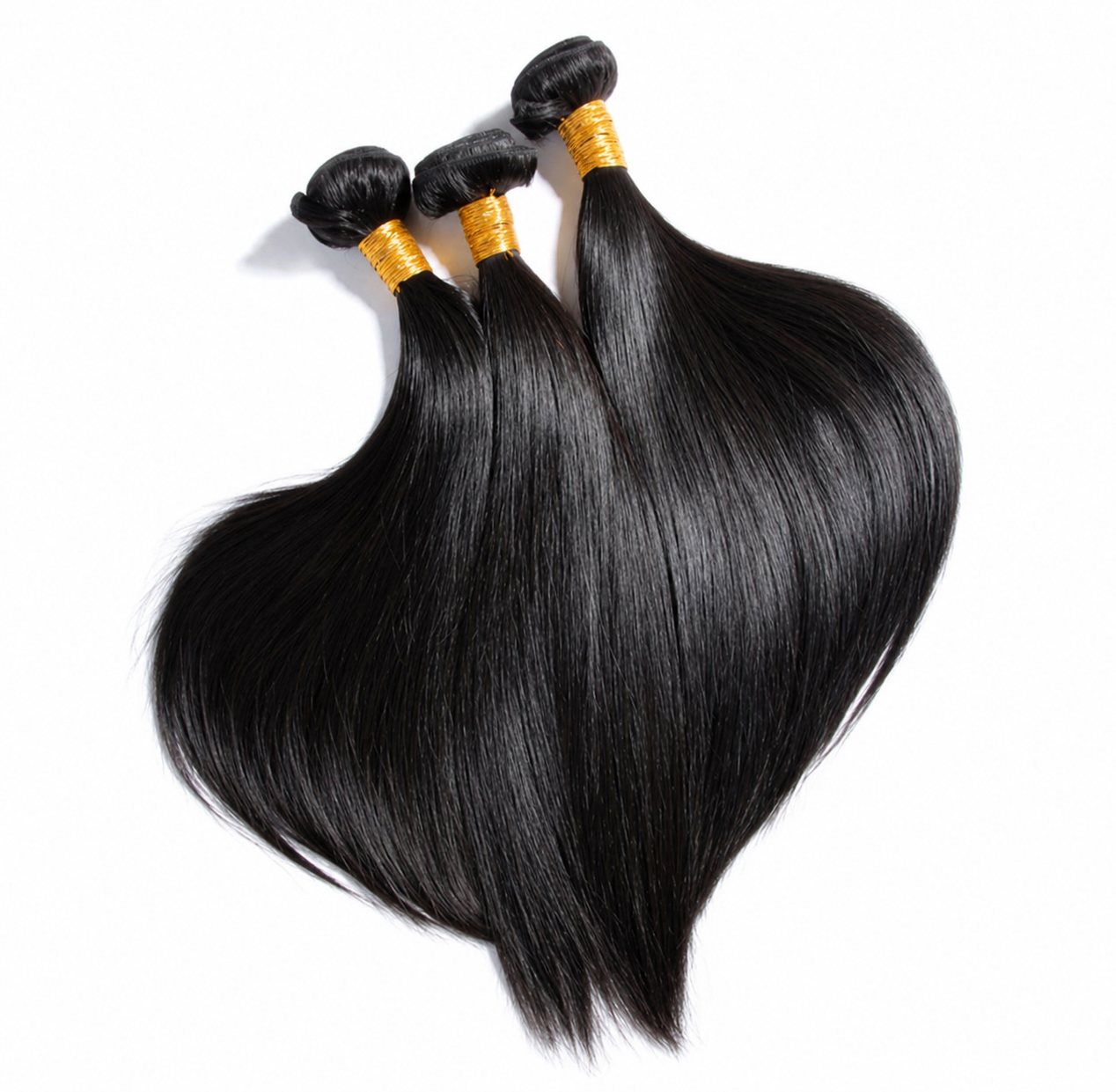 Vellure Raw Silk Straight Bundles | 4 Bundle Set