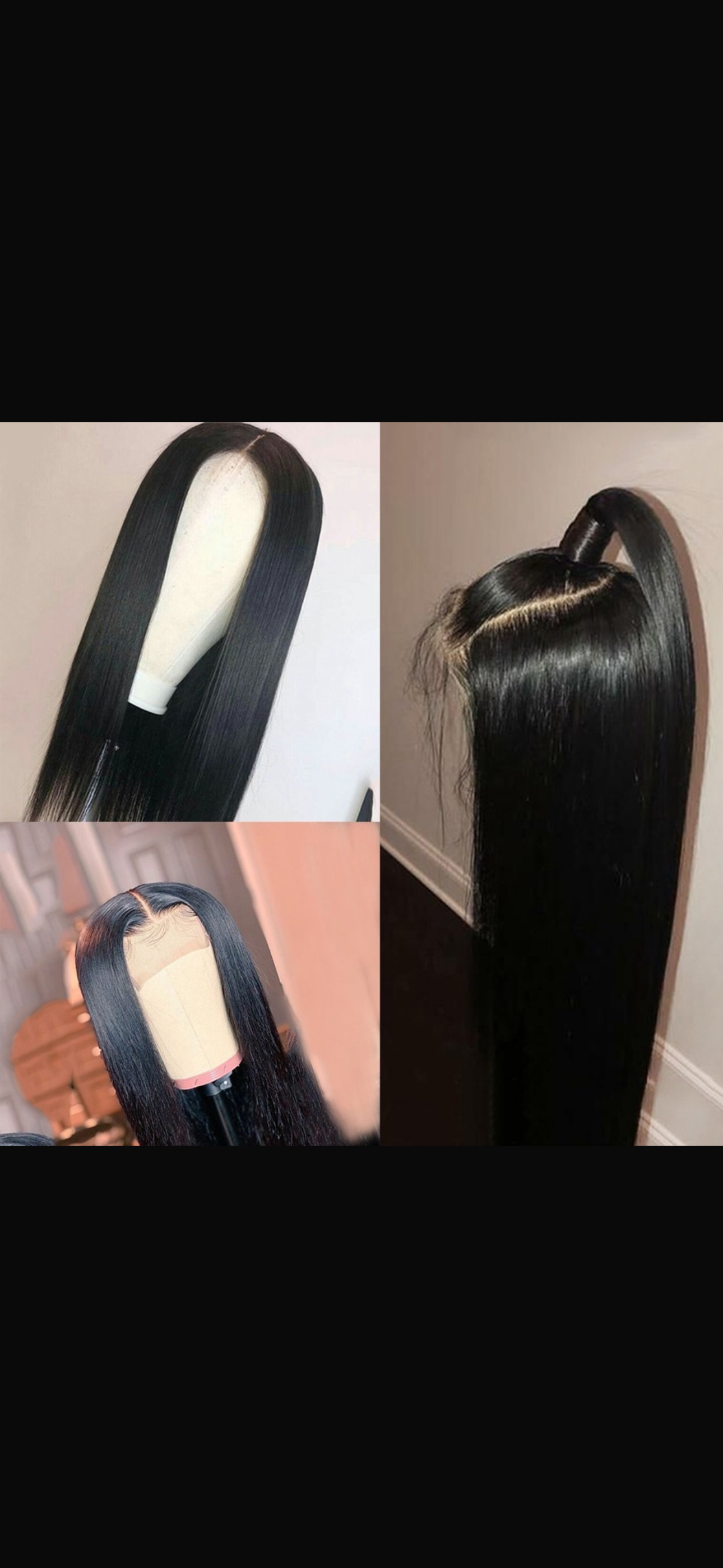 Vellure Sleek Straight HD Lace Wig | Natural Jet Black | 200–250% Density